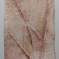 A loose watercolour of a flowing pattern