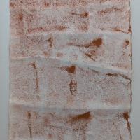 A loose watercolour of a flowing pattern